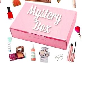 Makeup mystery box, mystery beauty box, skincare makeup